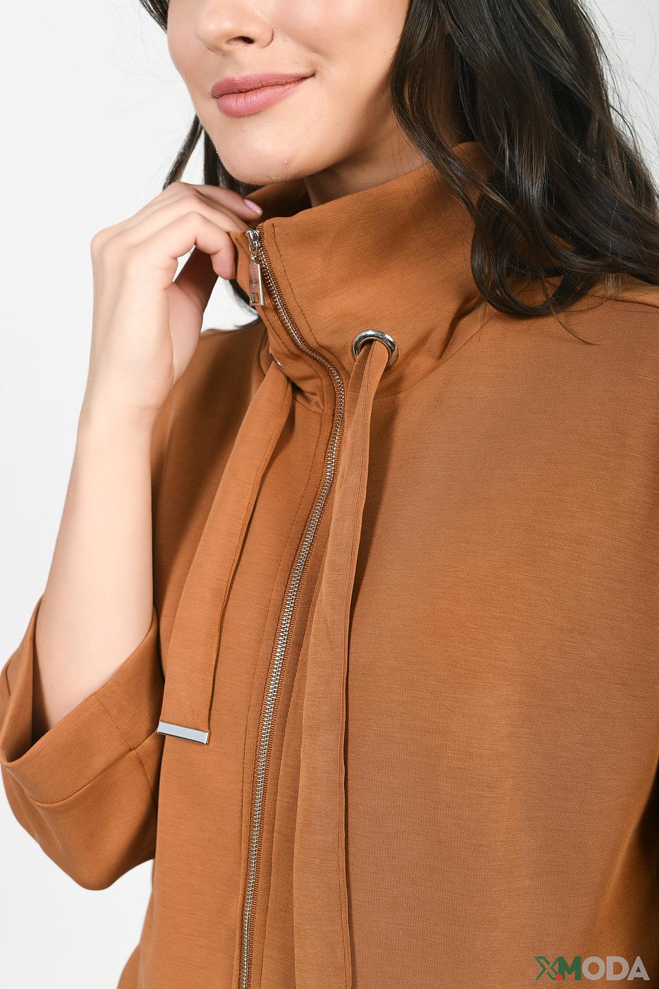 Жакет Comma рыжий с запахом