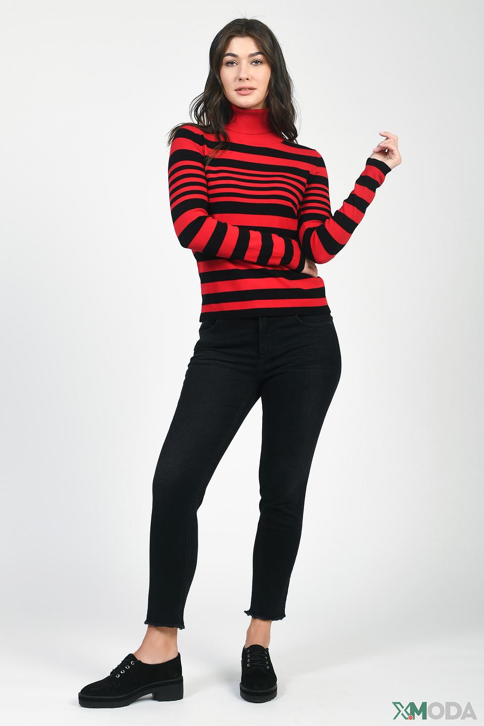 Джинсы Angels с необработанным краем черные