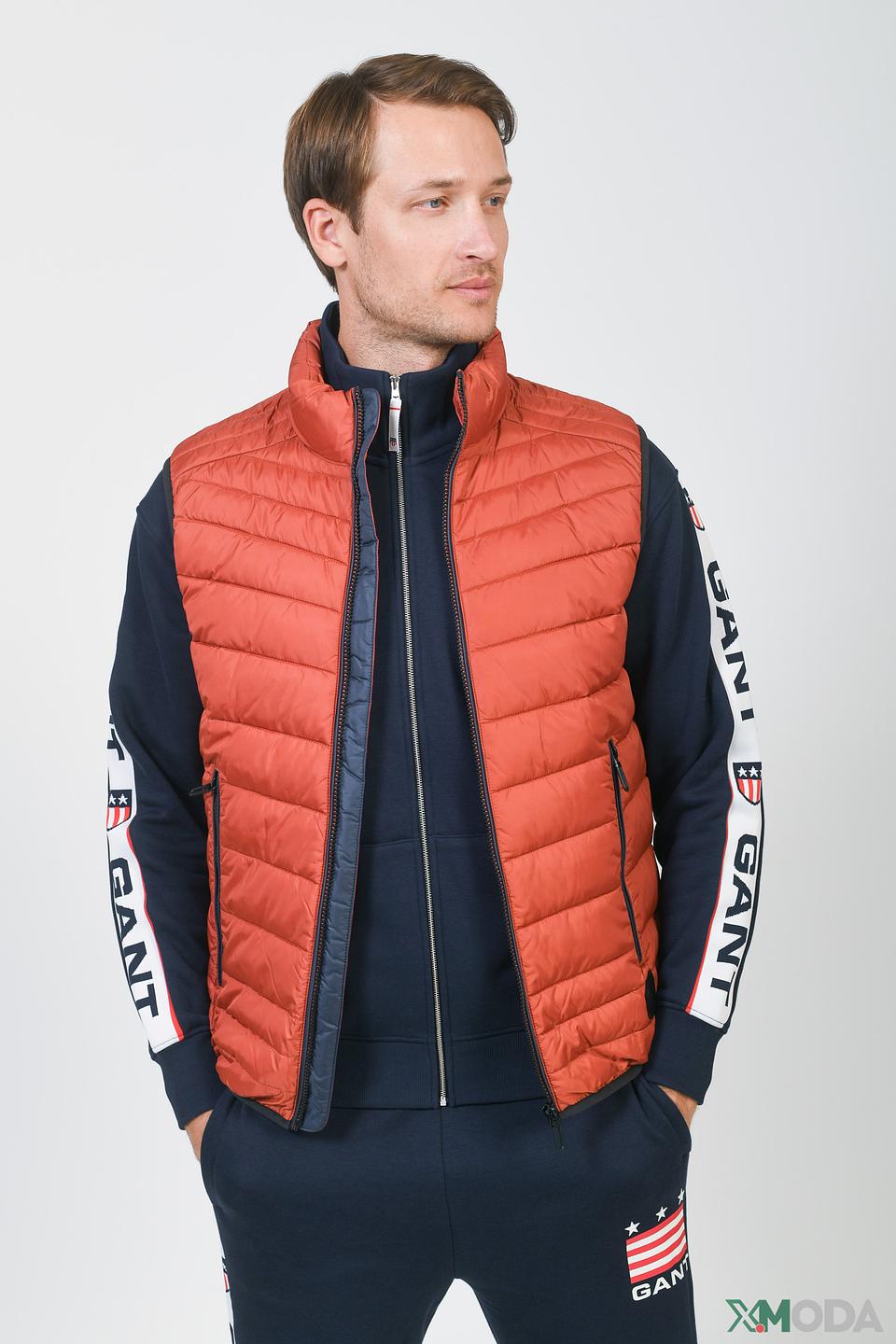 Жилет Sea Barrier стеганый терракотовый