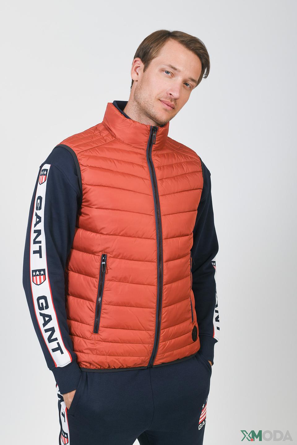 Жилет Sea Barrier стеганый терракотовый