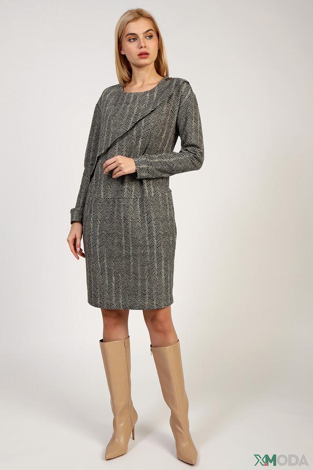 Платье Manila Grace в ёлочку