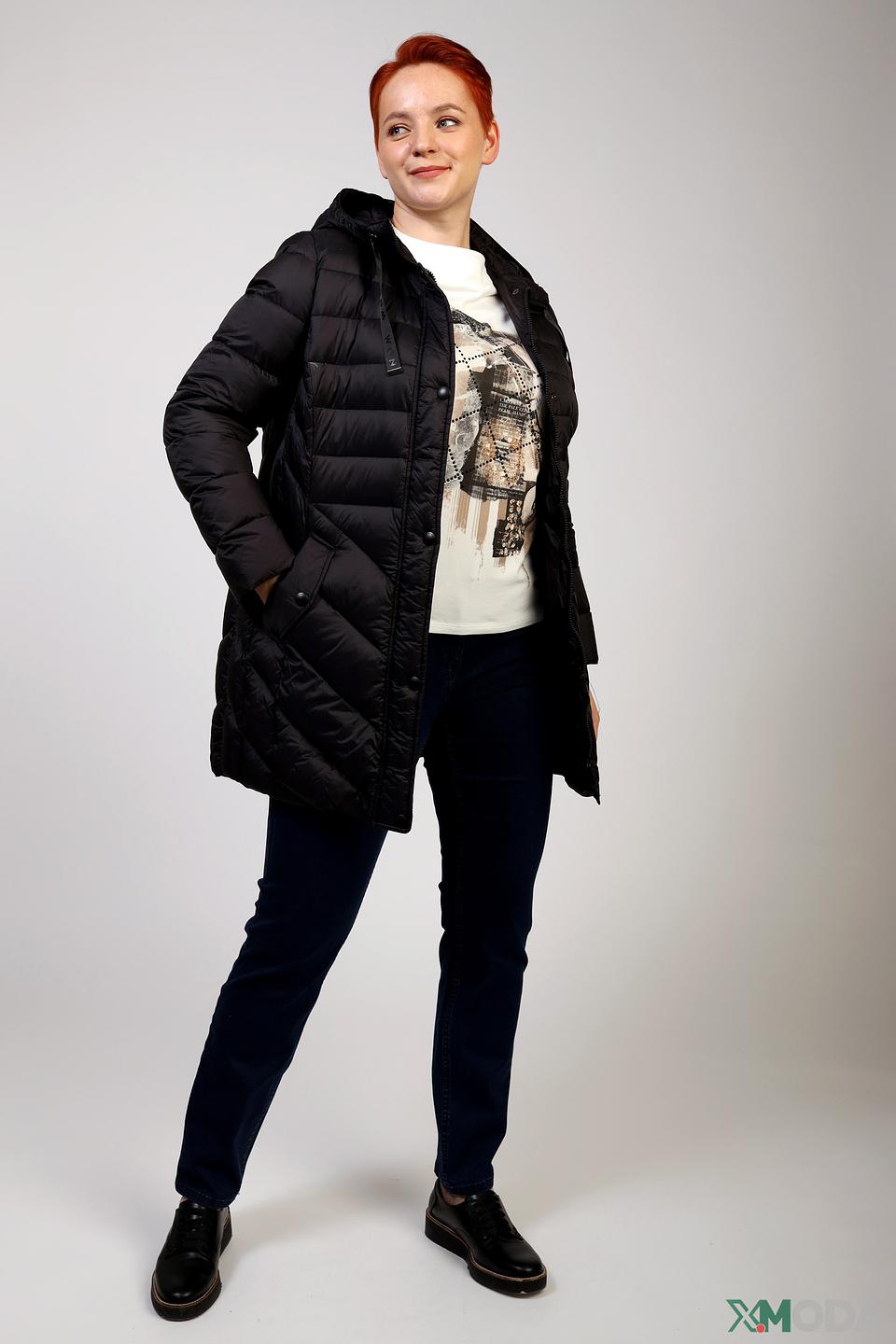 Куртка Lebek стеганая чёрная