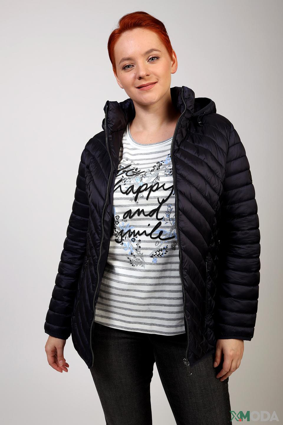 Куртка Lebek стеганая чёрная