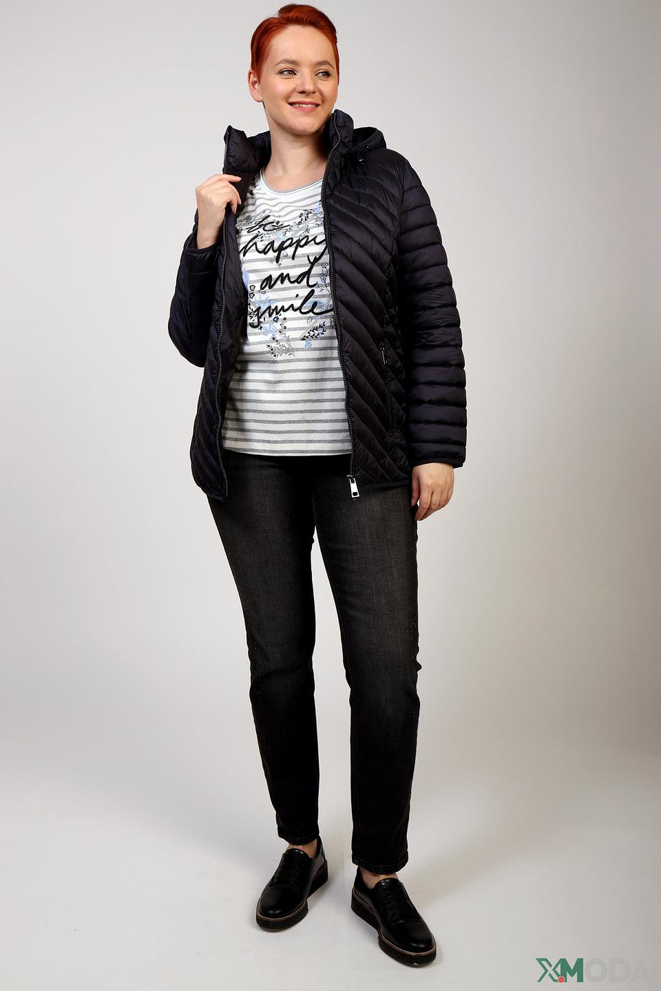 Куртка Lebek стеганая чёрная