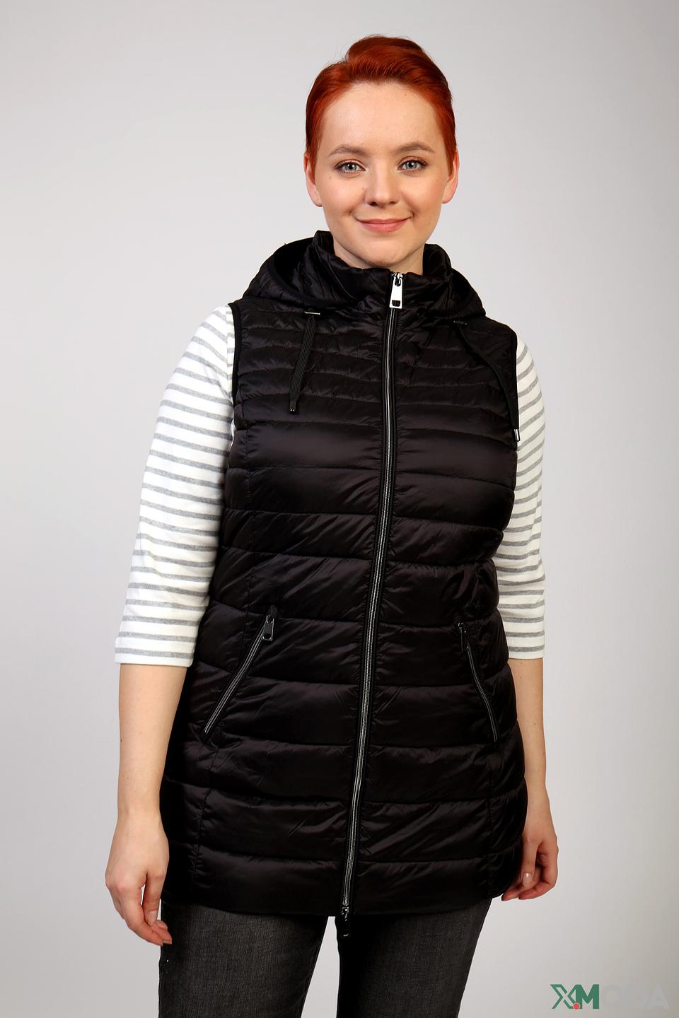 Жилет Lebek стеганый черный