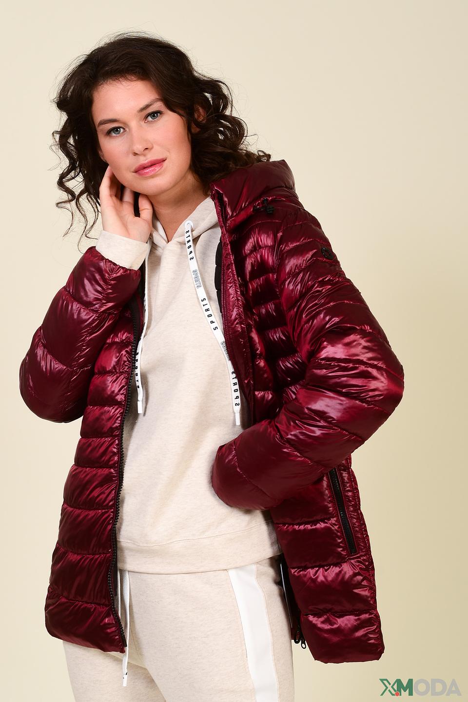 Куртка Fuchs Schmitt стеганая бордовая