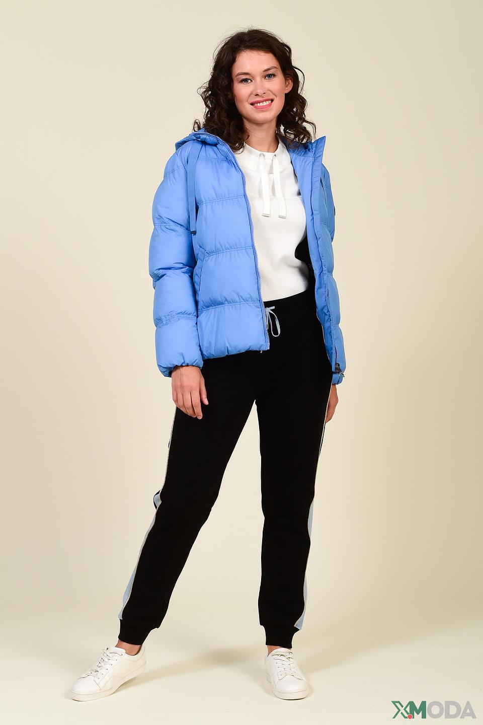 Куртка Bugatti стеганая голубая