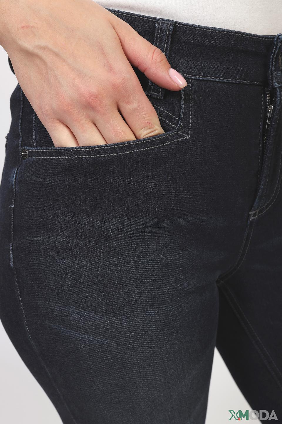 Джинсы Cambio тёмно-синие Slim Fit