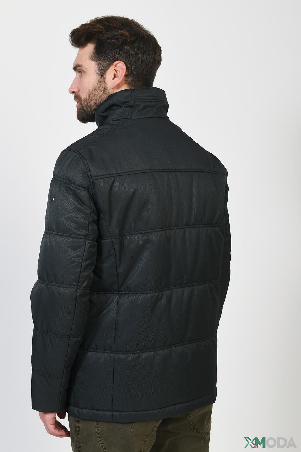 Куртка S4 мужская стеганая чёрная