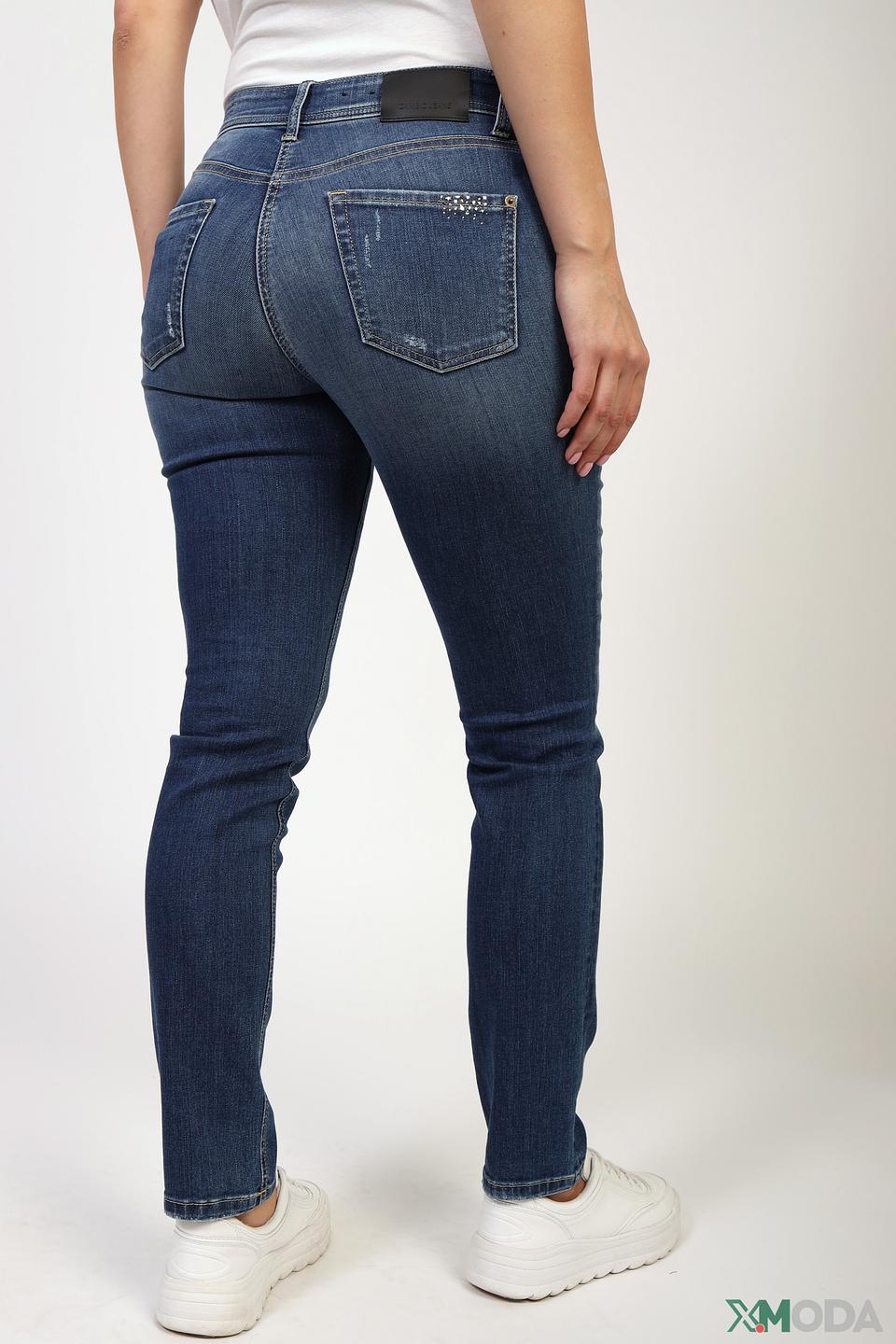 Джинсы Cambio с потертостями