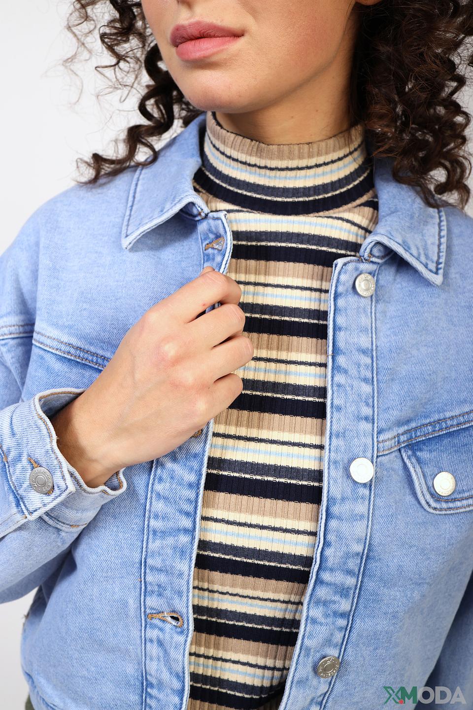 Жакет QS girl деним светло-голубой