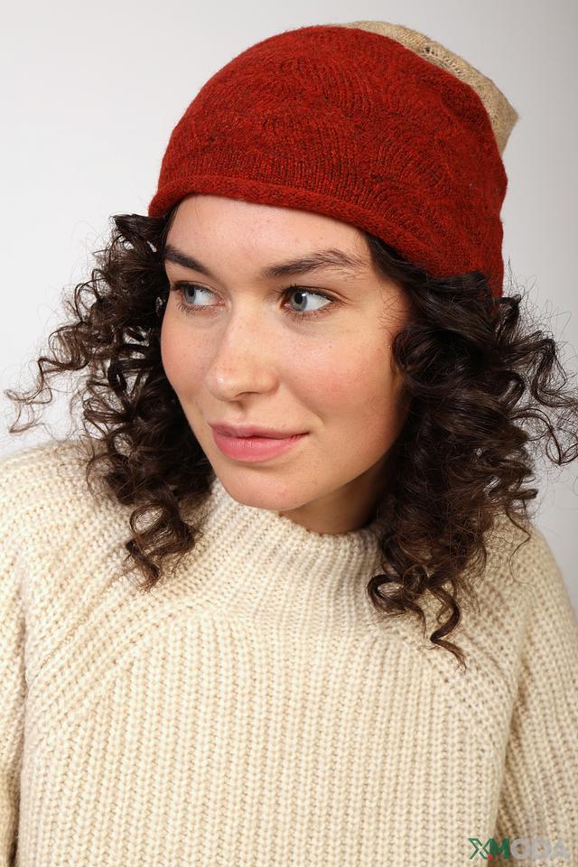 Шапка Seeberger двухцветная