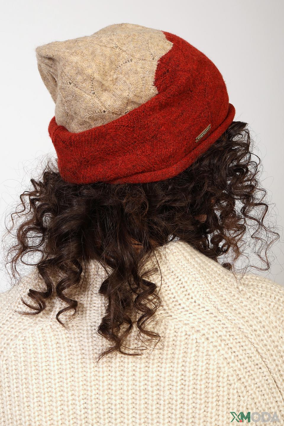 Шапка Seeberger двухцветная