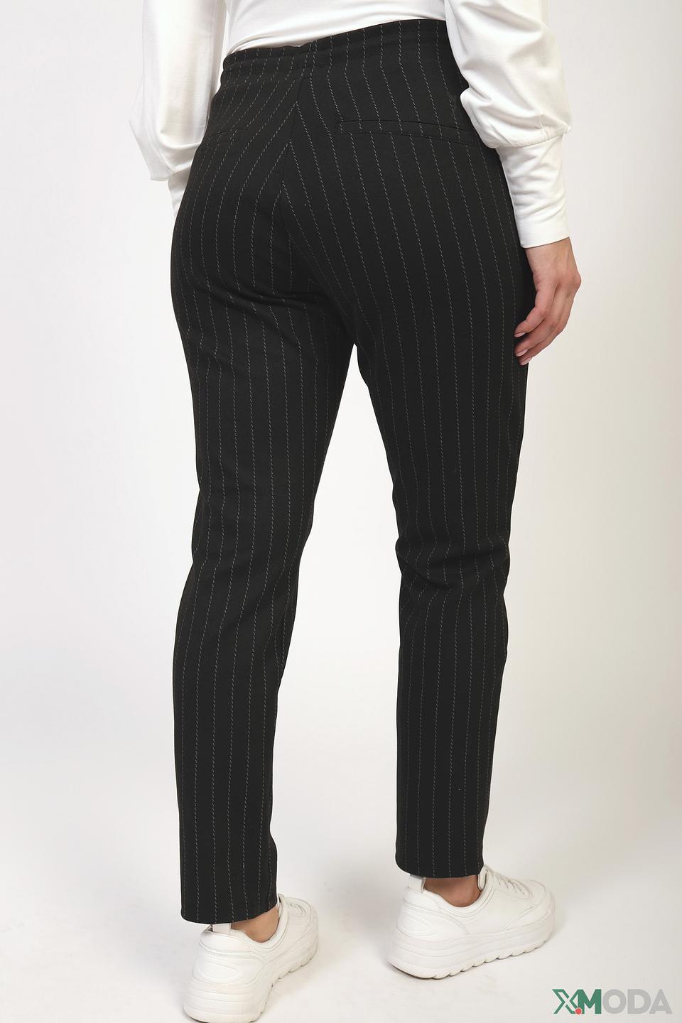 Брюки Angels в полоску чёрный