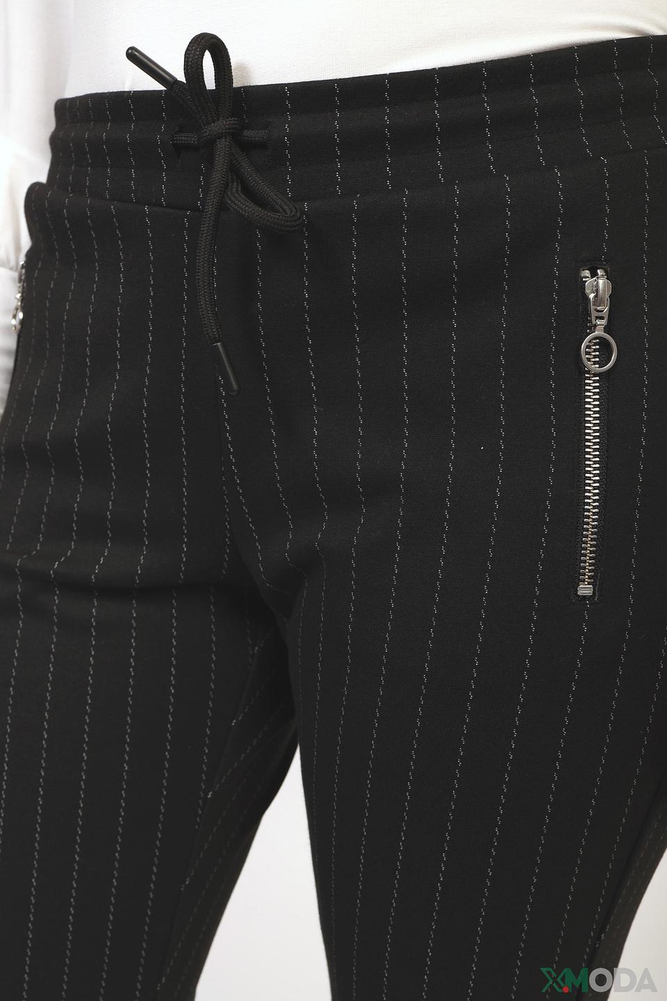 Брюки Angels в полоску чёрный