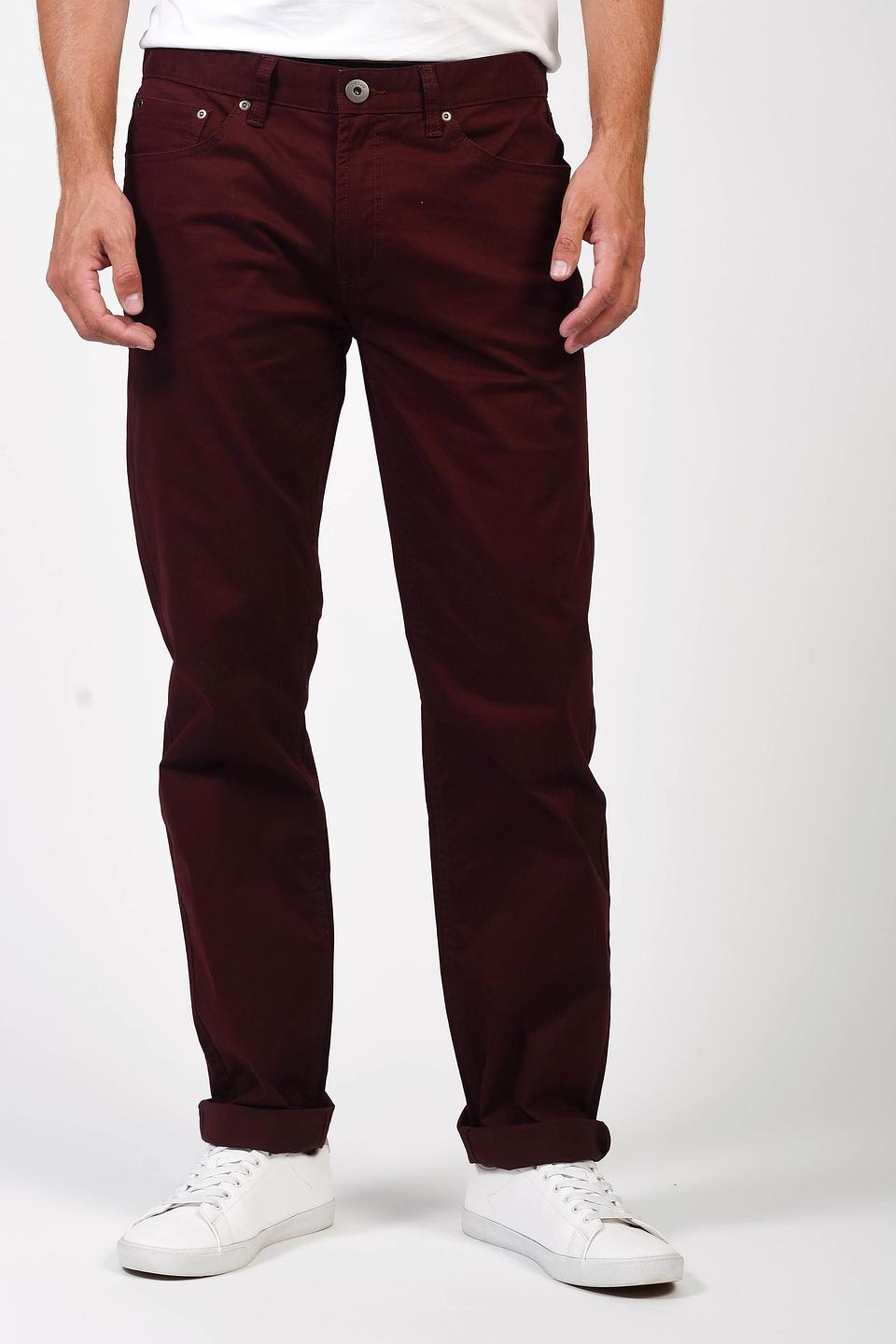 Брюки Pezzo бордовые