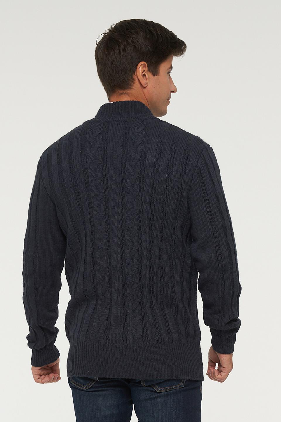 Кардиган VAY мужской тёмно-синий