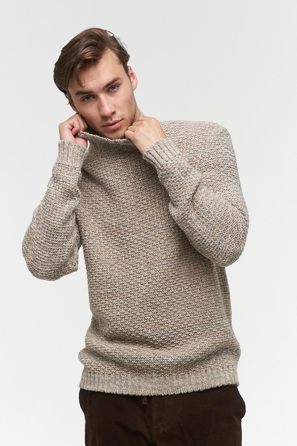 Водолазка BE YOU мужская бежевая