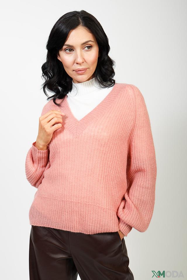 Пуловер Gerry Weber V-образный персиковый