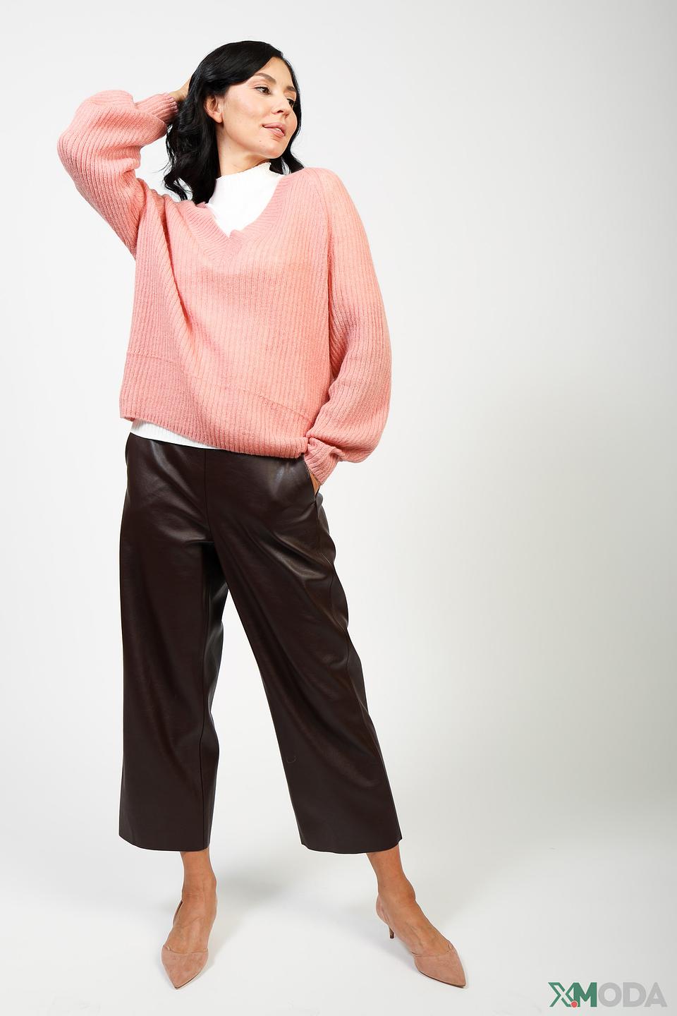 Пуловер Gerry Weber V-образный персиковый