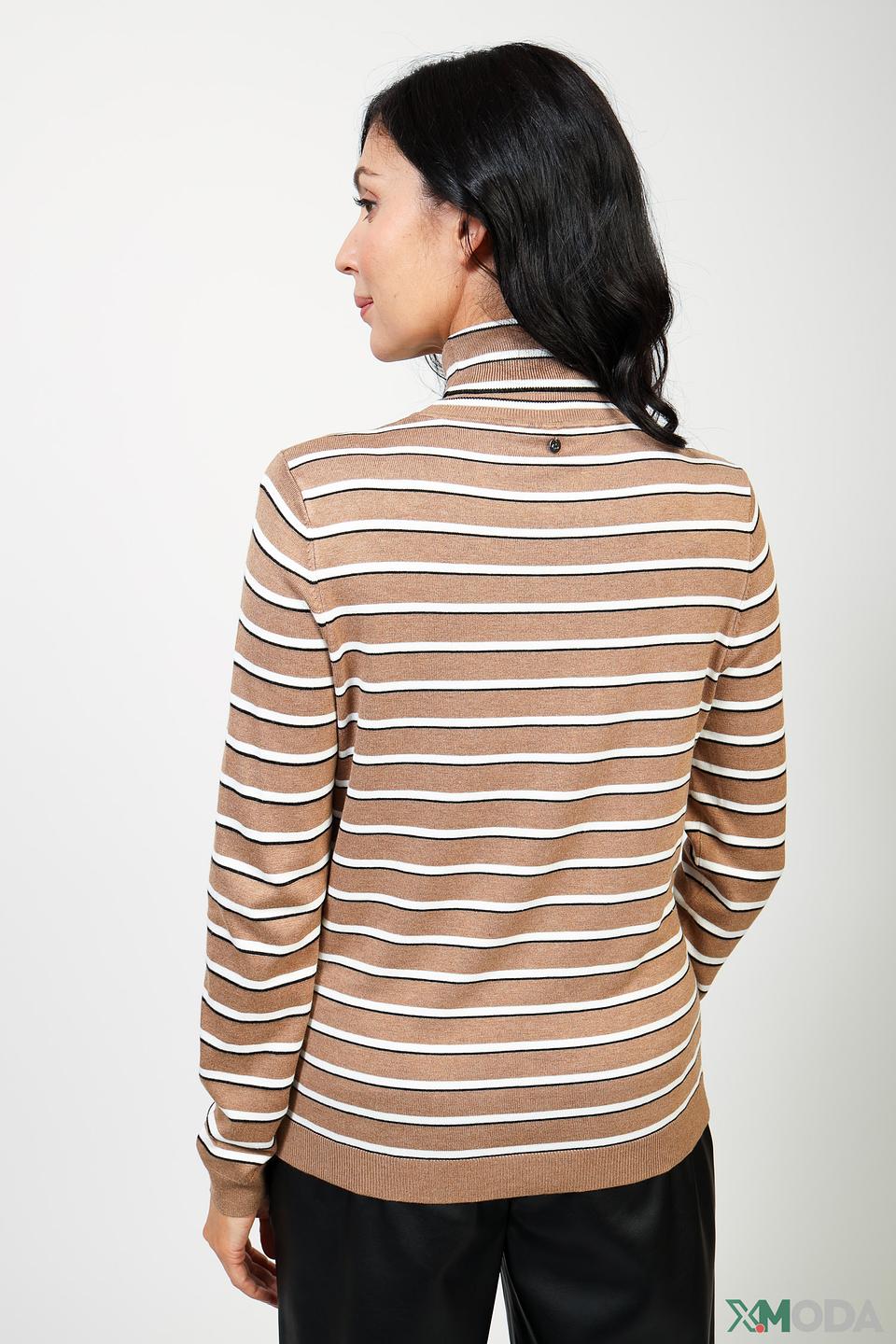 Водолазка Gerry Weber в полоску бежевая