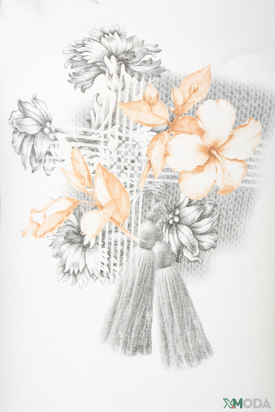 Футболка Eugen Klein с цветочным принтом