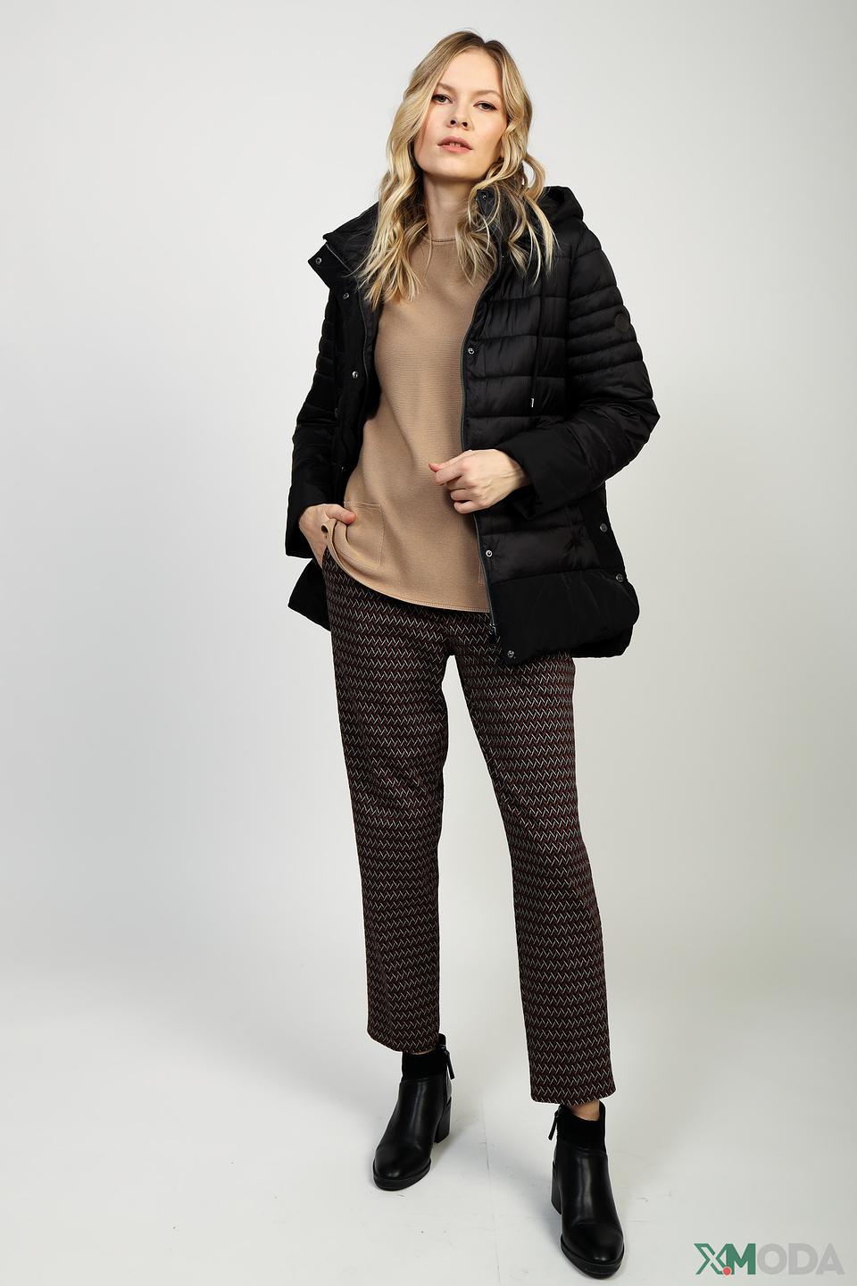 Куртка Lebek стеганая чёрная