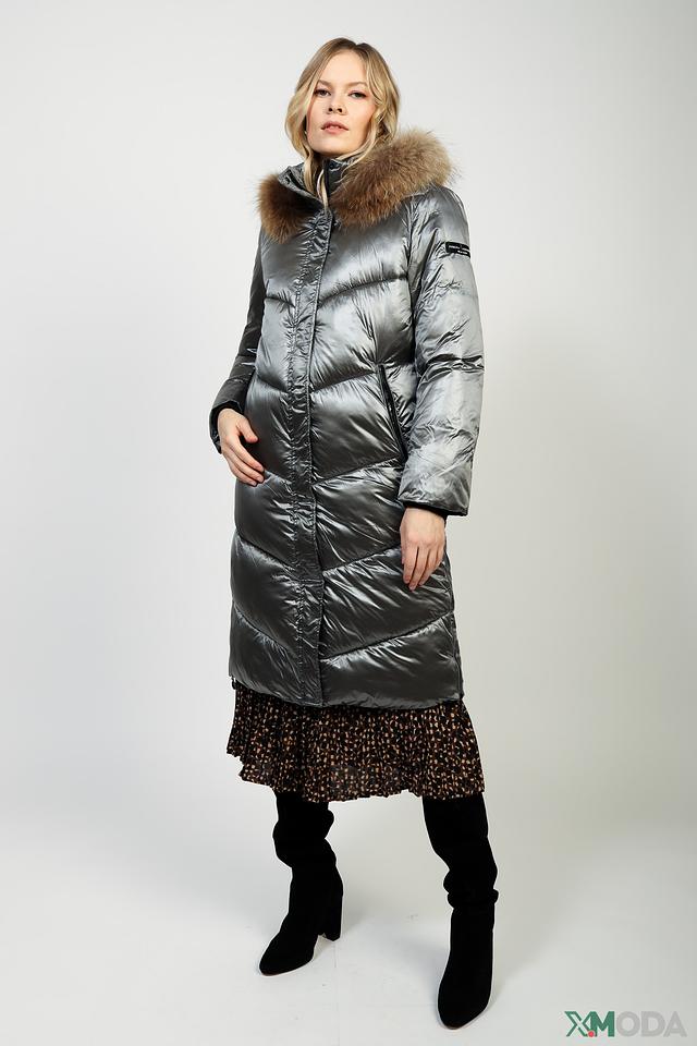 Пальто Frieda and Freddies стеганое серое