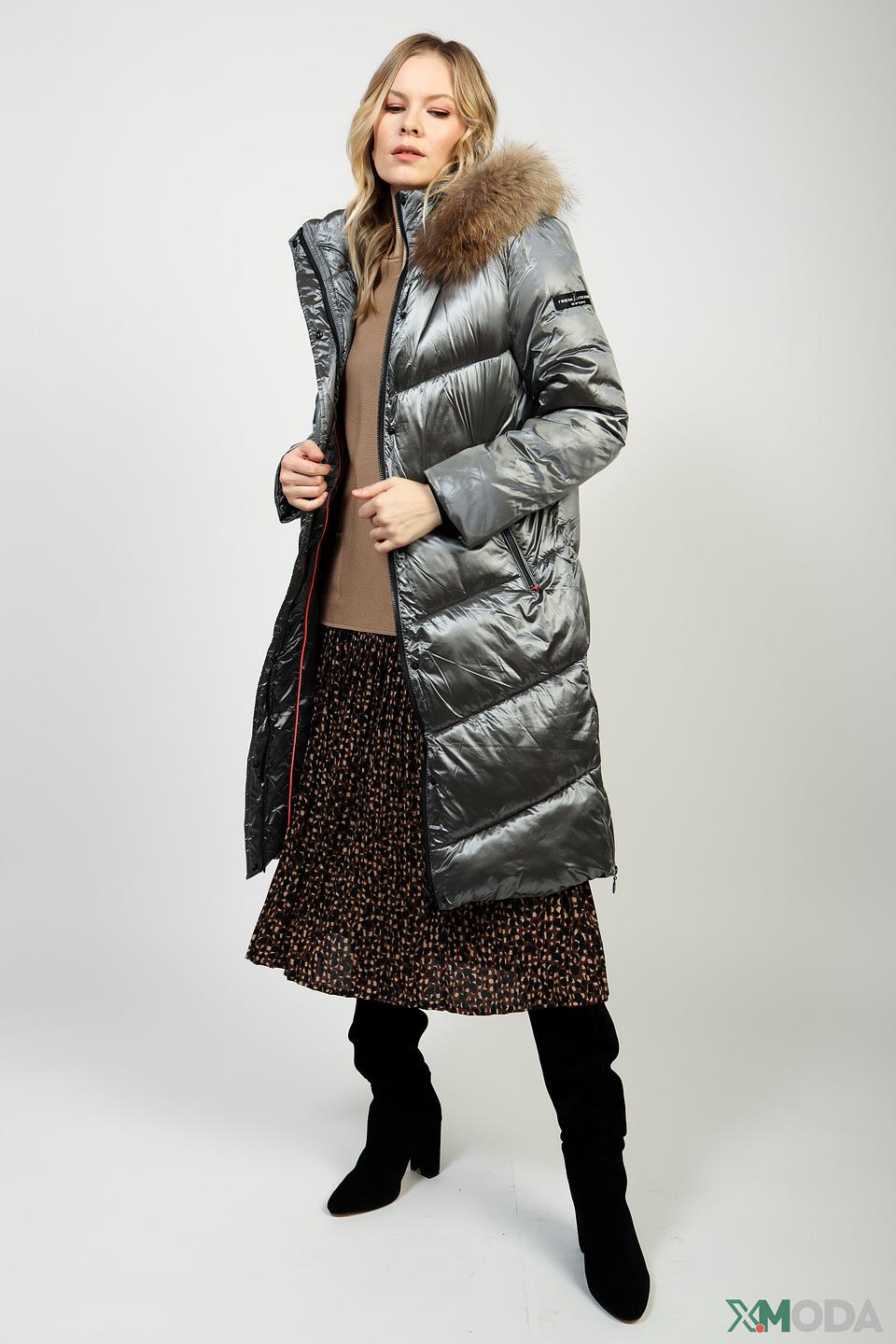 Пальто Frieda and Freddies стеганое серое