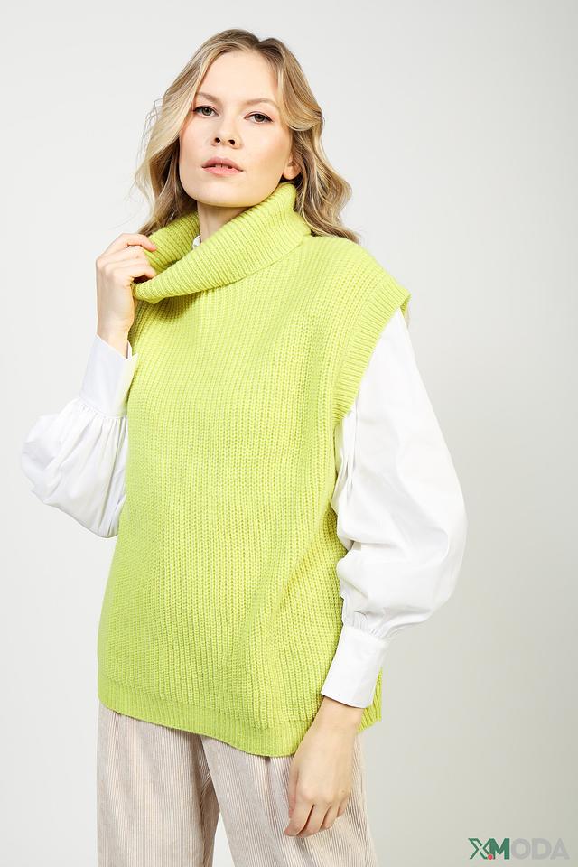 Жилет Tuzzi вязаный лайм
