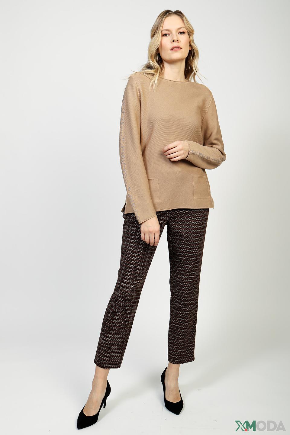 Пуловер Thomas Rabe бежевый