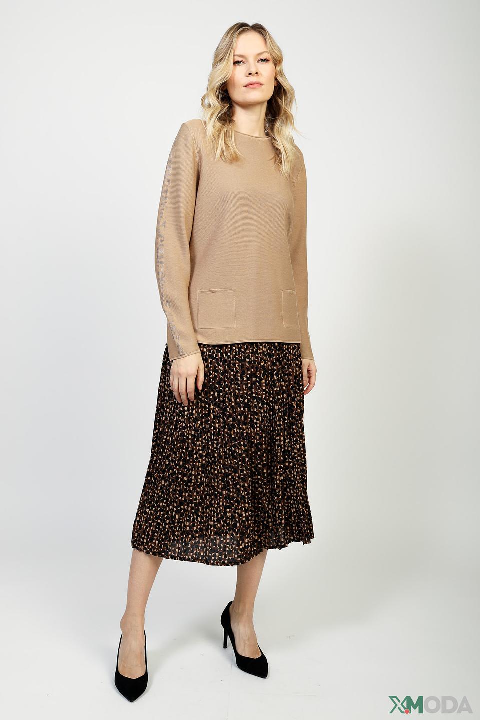 Пуловер Thomas Rabe бежевый