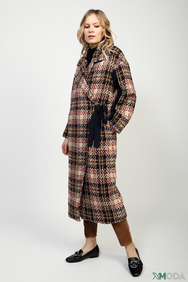 Пальто Manila Grace в клетку