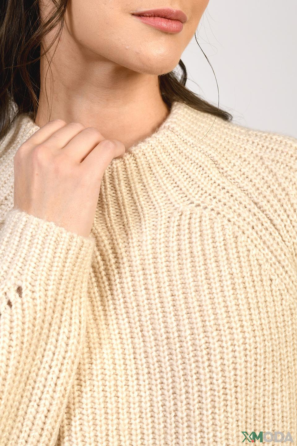 Пуловер Tom Tailor бежевый