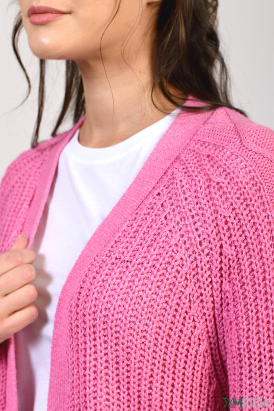 Кардиган QS женский розовый
