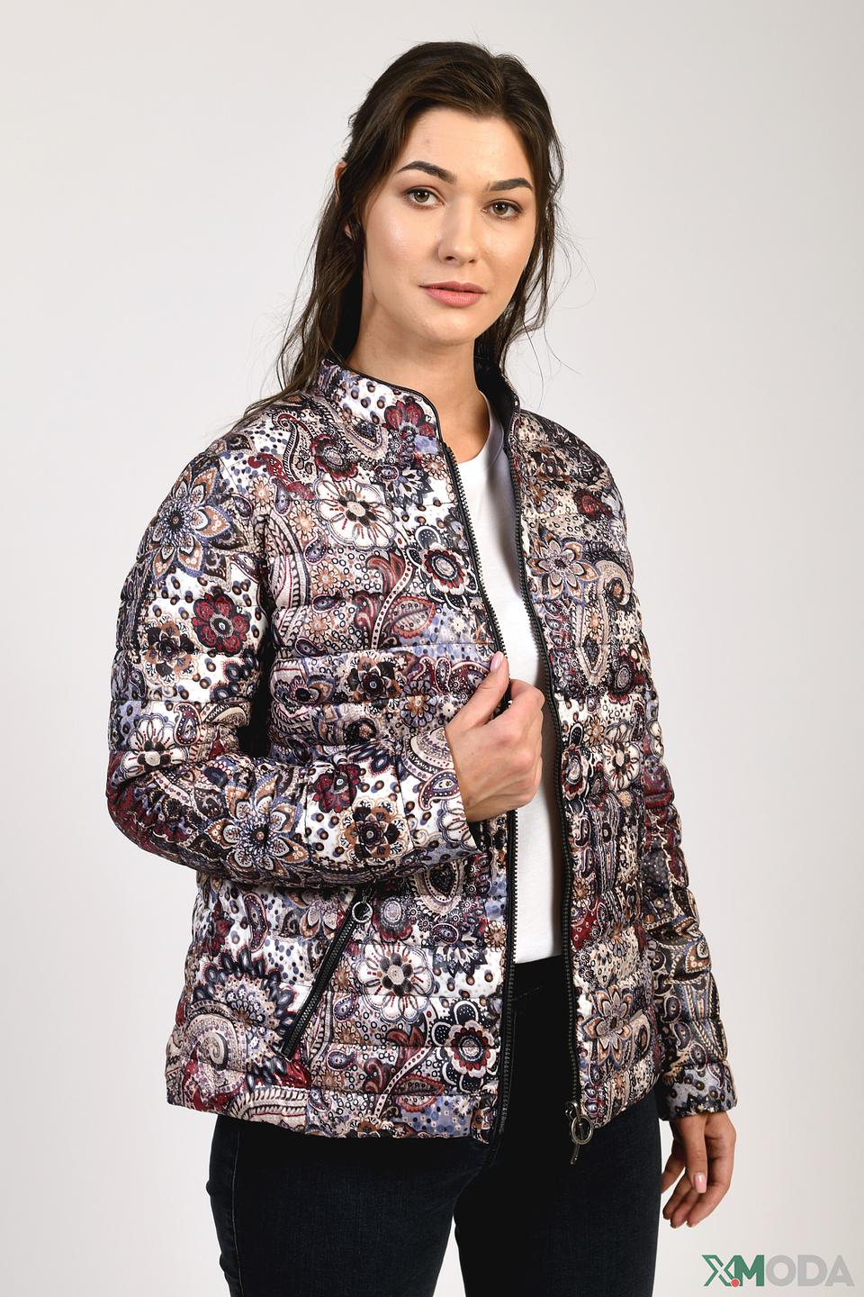 Куртка Lebek с цветочным принтом