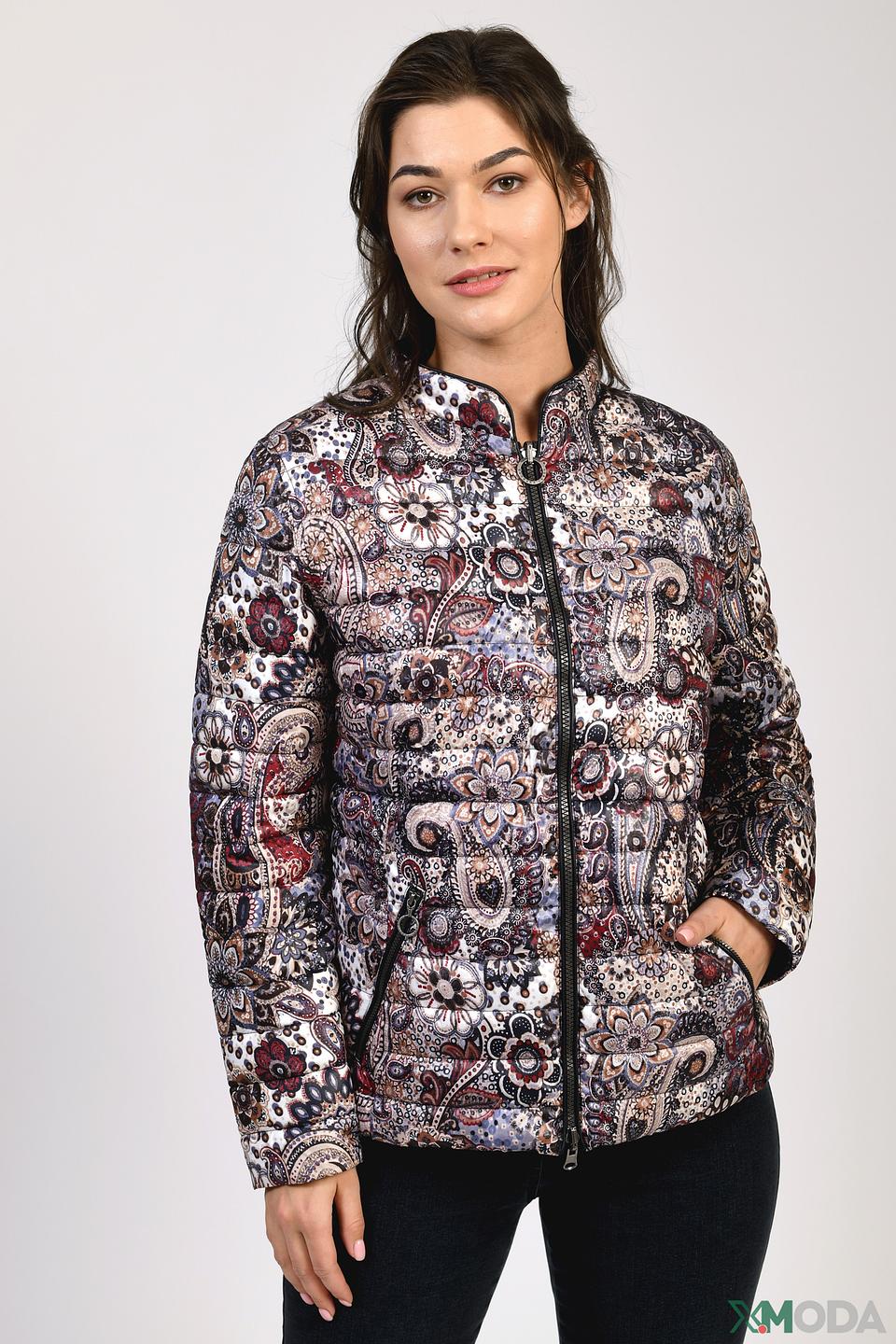 Куртка Lebek с цветочным принтом