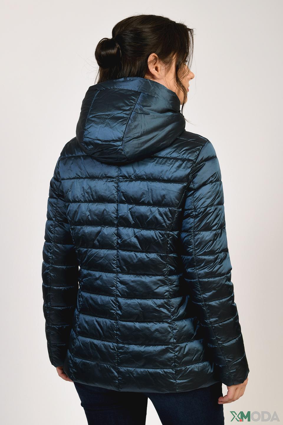 Куртка District стеганая синяя