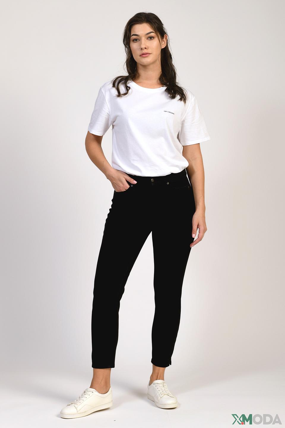 Джинсы Cambio чёрные slim fit