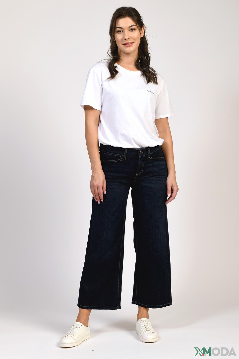 Джинсы Cambio клеш тёмно-синие