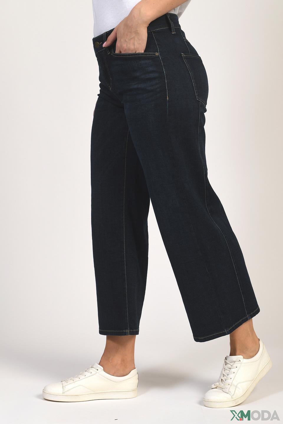 Джинсы Cambio клеш тёмно-синие