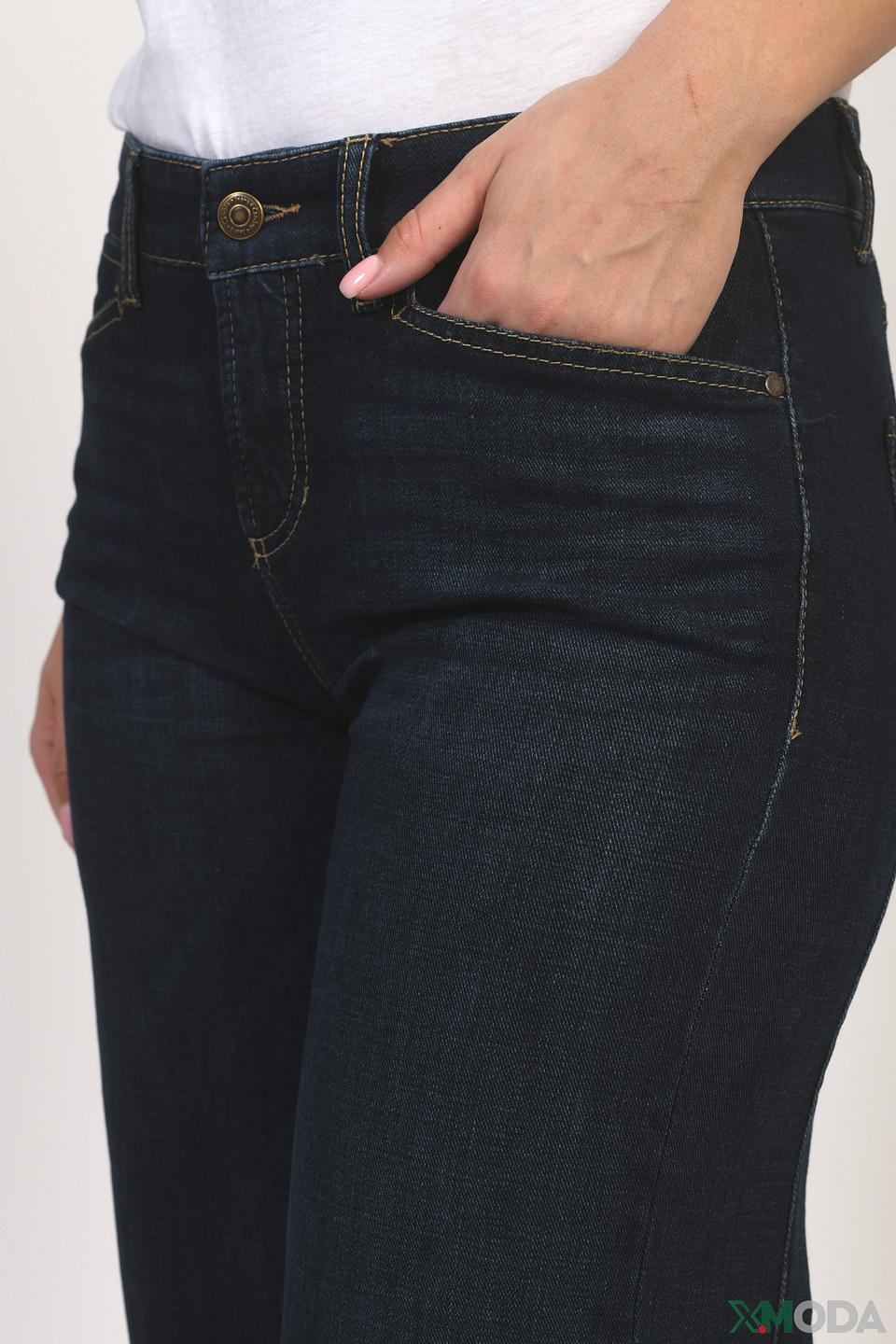 Джинсы Cambio клеш тёмно-синие