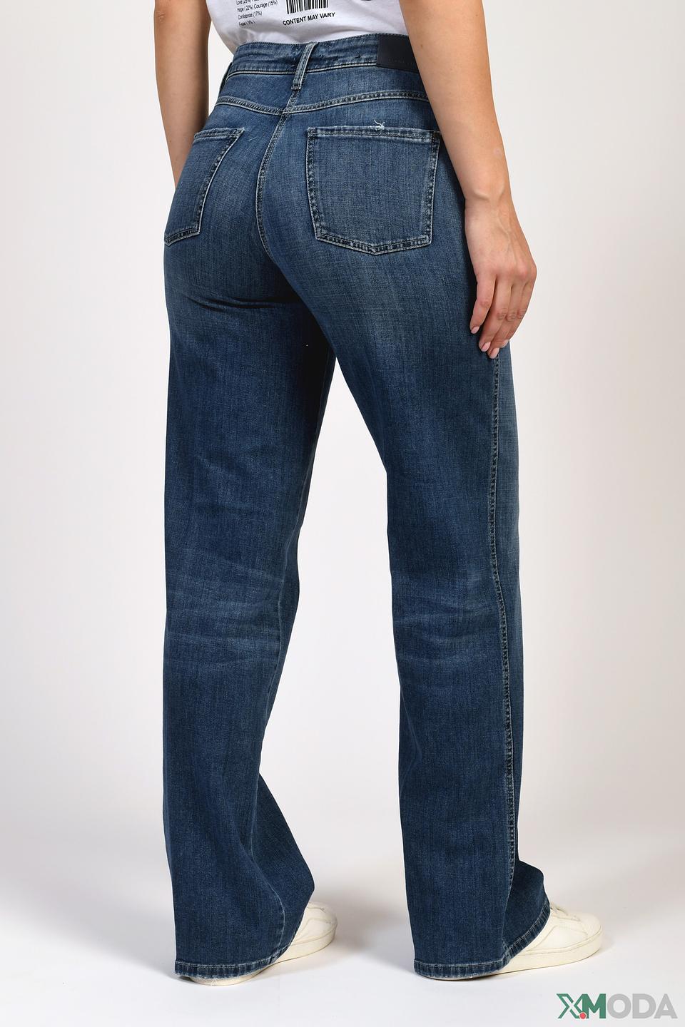 Джинсы Cambio широкого кроя indigo