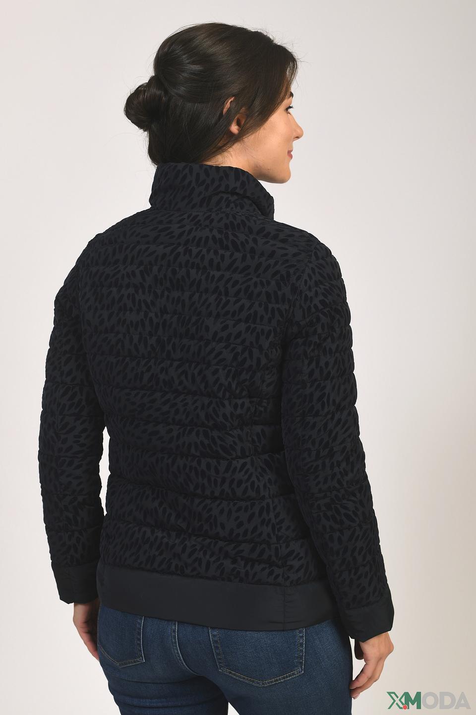 Куртка Lebek с леопардовым принтом