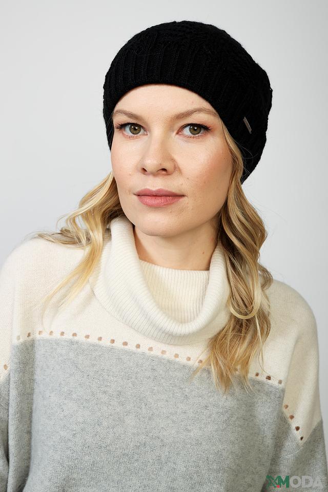 Шапка Wegener вязаная чёрная