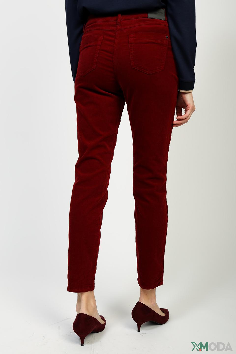 Брюки вельветовые Gerry Weber бордовый