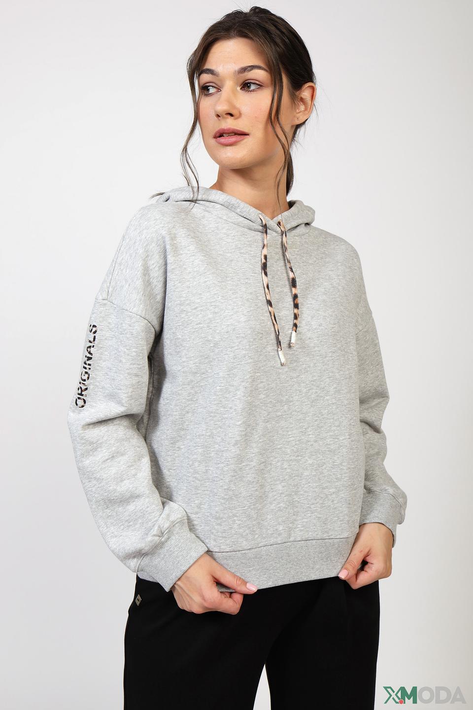 Толстовка Oui Originals серая