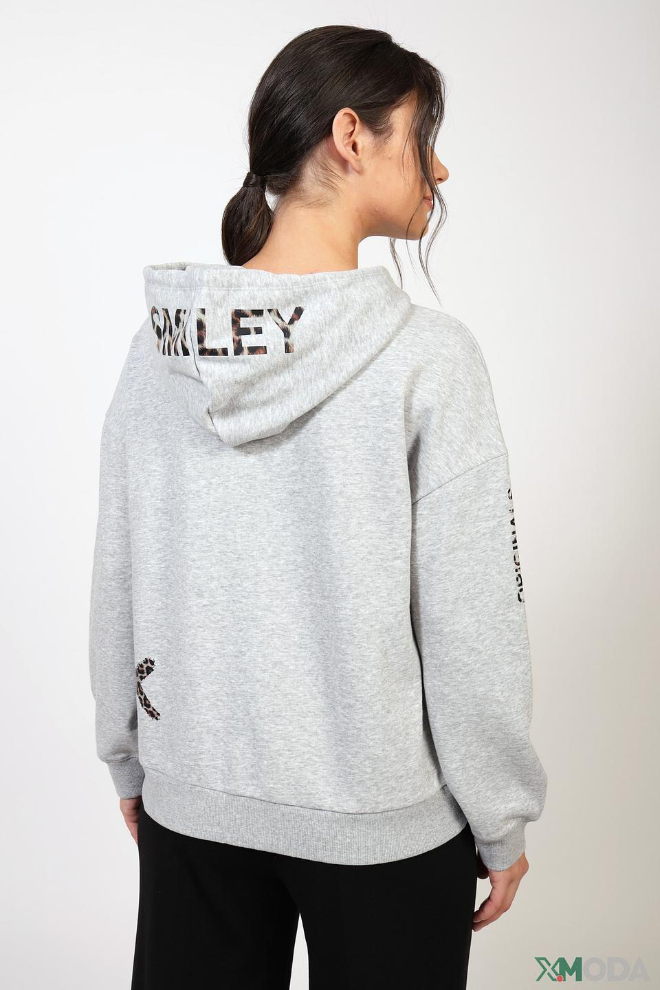 Толстовка Oui Originals серая