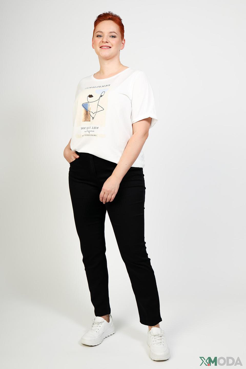 Джинсы Just Valeri чёрные прямые