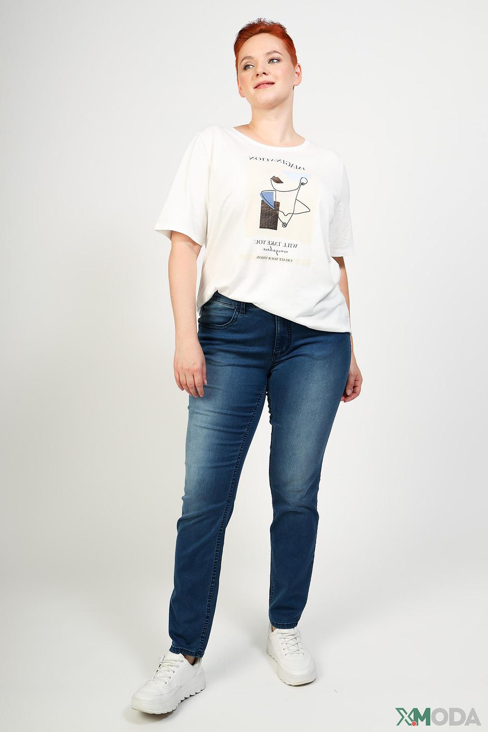 Джинсы Pezzo синие прямые